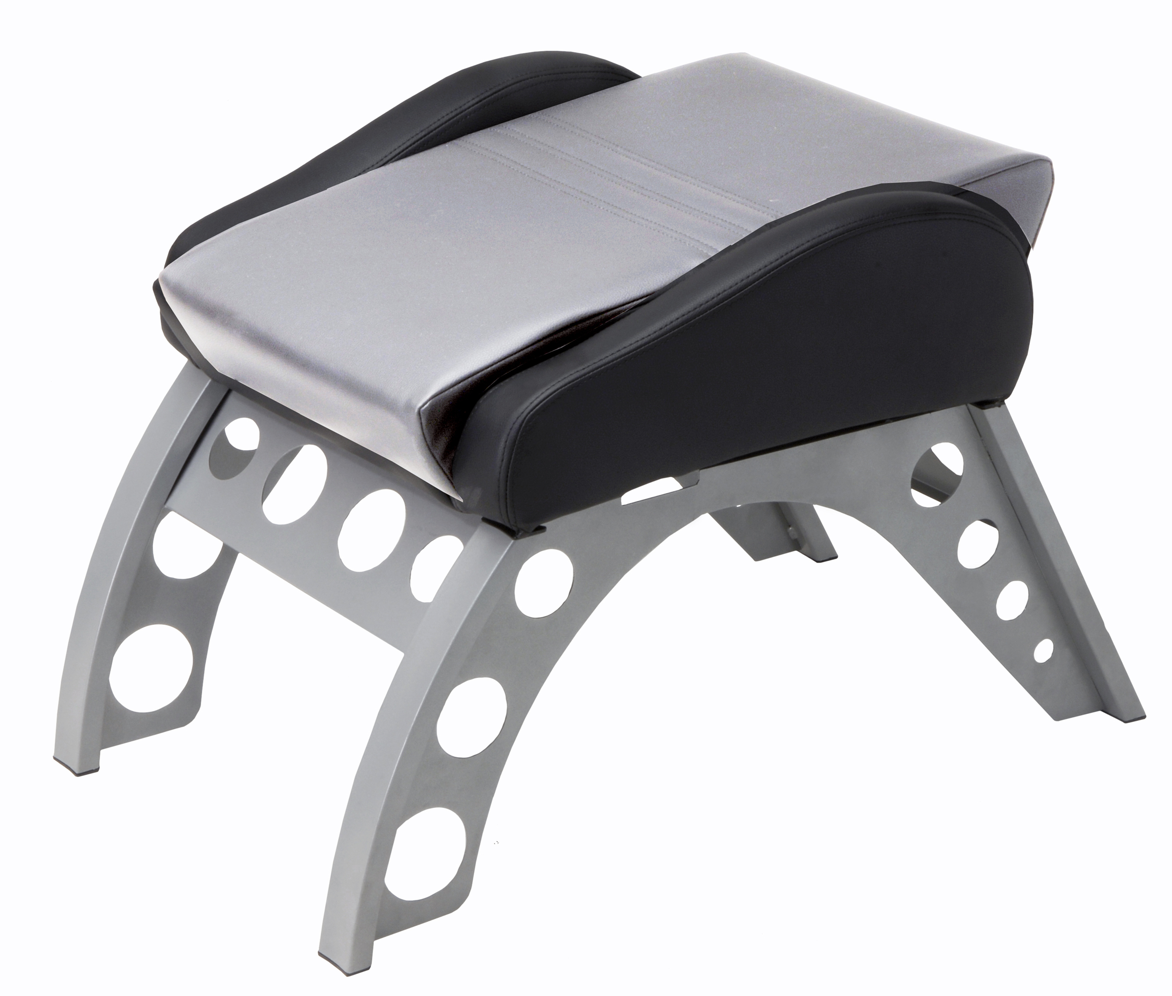 Intro-Tech Automotive, Pitstop Furniture, FR3000S Foot Rest Silver, Foot Rest